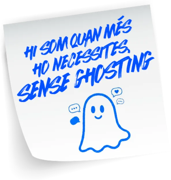 Hi som quan més ho necessites, sense ghosting