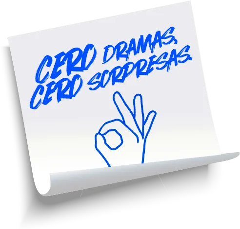 Cero dramas, cero sorpresas